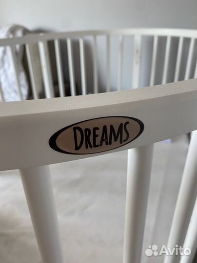 Детская кровать овальная