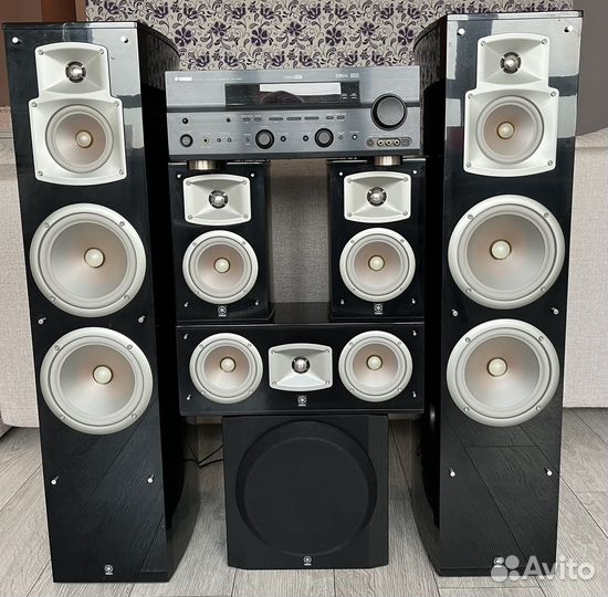 Yamaha ns 333+Yamaha rx-v659