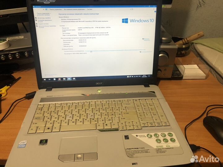 Ноутбук Acer aspire 7720ZG