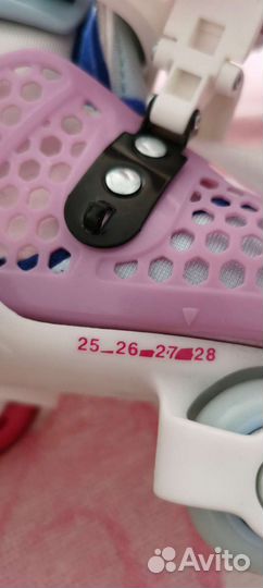 Детские раздвижные ролики 25-28