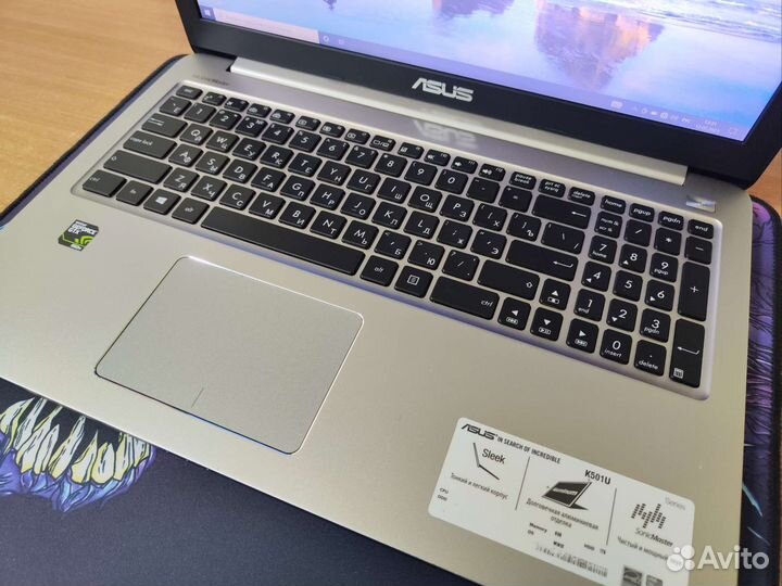 Мощный игровой ноутбук Аsus / гарантия