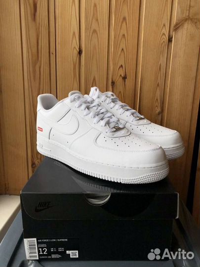 Nike air force 1 x Supreme white Оригинал