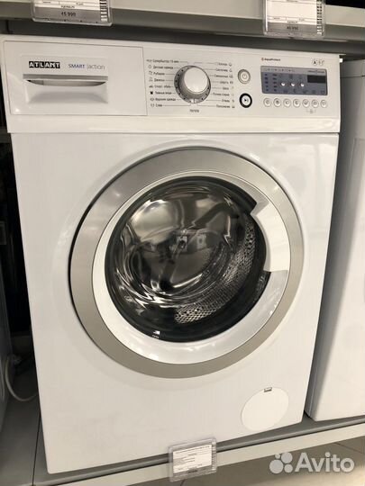 Стиральная машина узкая atlant сма-70 У 1010-00