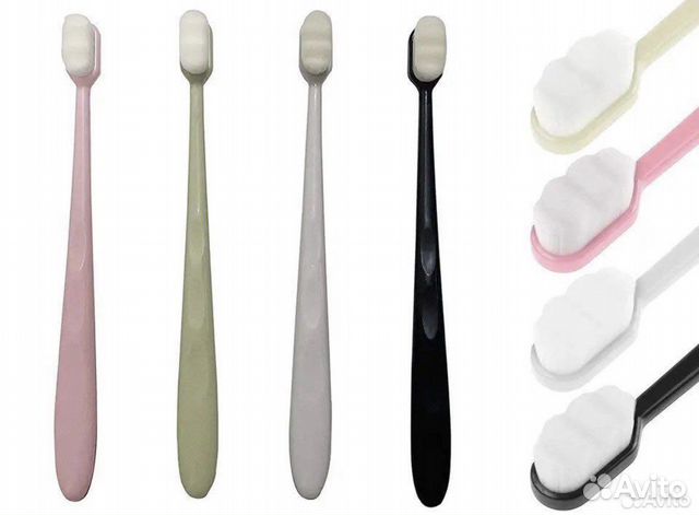 Мягкая зубная щетка Nano щетинки