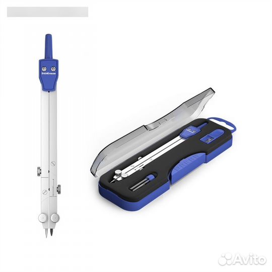 Готовальня Erich Krause University, 3 предмета, 15