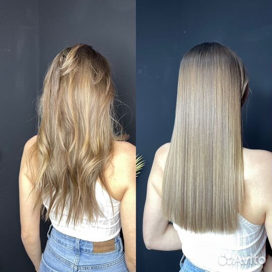 Кератиновое выпрямление волос и ботокс