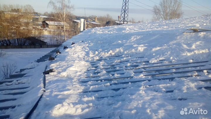 Уборка снега с кровель. Уборка территорий