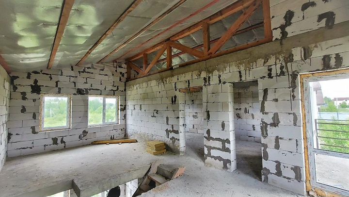 Коттедж 125 м² на участке 11 сот.