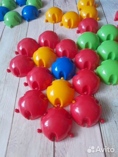 Набор 44шт. Пазлы-мозаика Stellar, d-6см