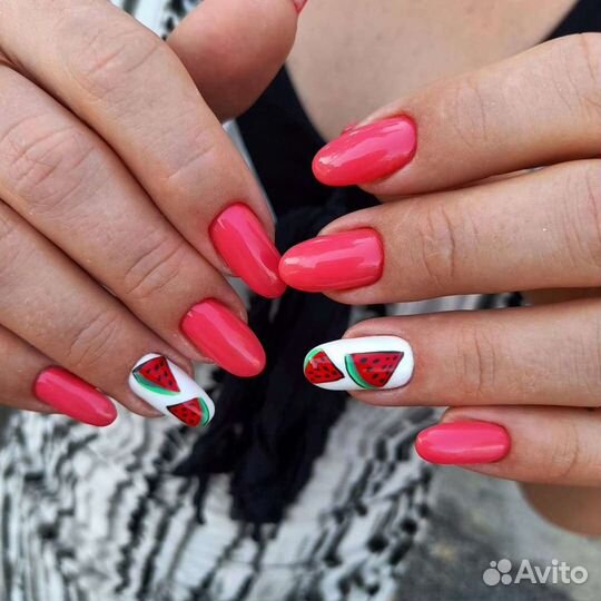 Маникюр, покрытие гель-лаком,наращивание на дому