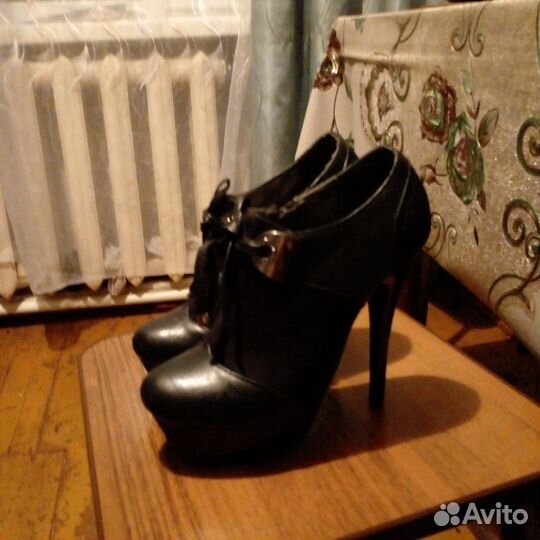 Ботильоны натуральная кожа демисезонные 36