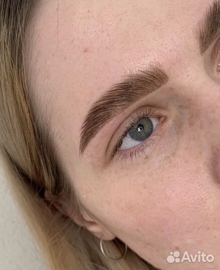 Долговременная укладка бровей ламинирование ресниц