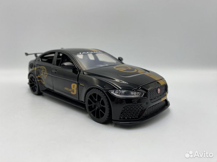 Модель автомобиля Jaguar XE Progekt 1:24 металл