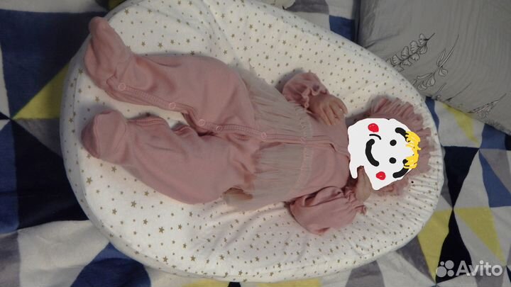 Комбинезон нательный для девочки на выписку