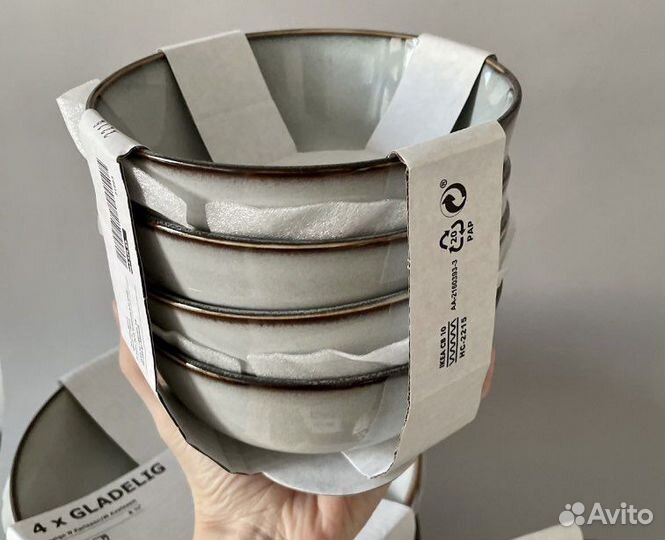 Новая оригинальная посуда Гладелиг IKEA