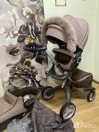 Коляска Stokke 2в1 с аксессуарами