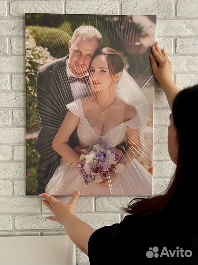 Печать фото на холсте, фотокниг