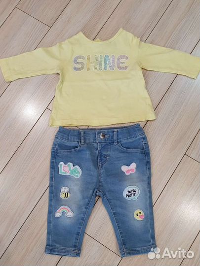 Пакет вещей на девочку 3-6-9 месяцев