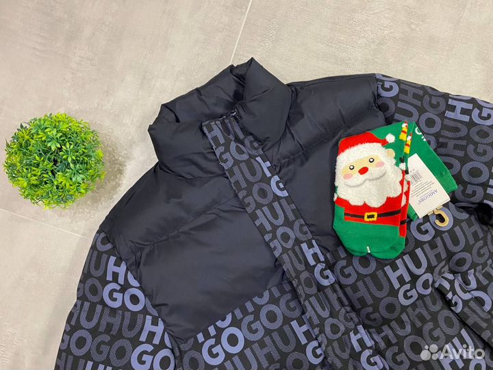 Пуховик стильный Hugo Boss премиум