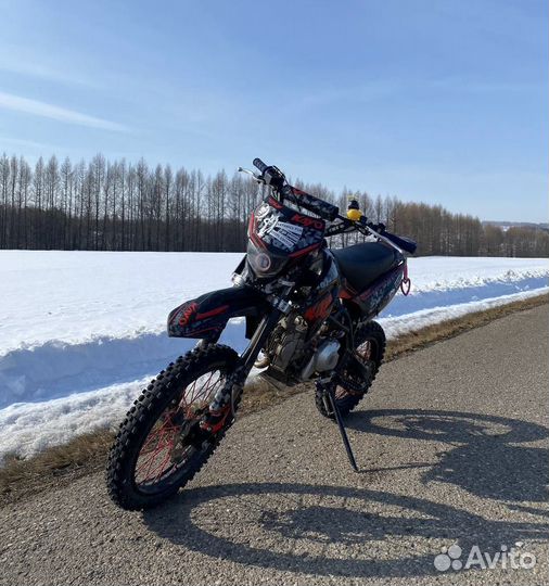 Питбайк kayo 125 rolling moto edition