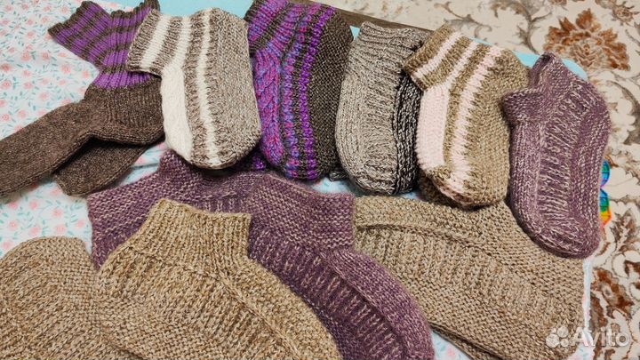 Носки вязаные ручной работы
