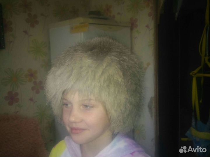 Шапка зимняя меховая женская