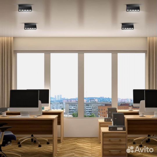 Потолочный светодиодный светильник Novotech Over Eos 358323