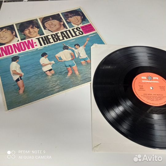 THE beatles- AND NOW: THE beatles LP,germany