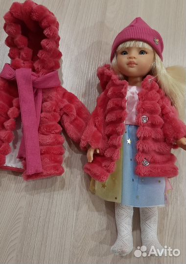 Одежда шубка для куклы паола рейна. Зимний аутфит