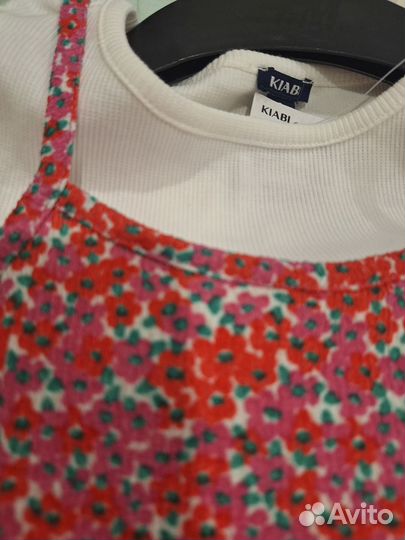 Сарафан футболка 98,140,146 см kiabi