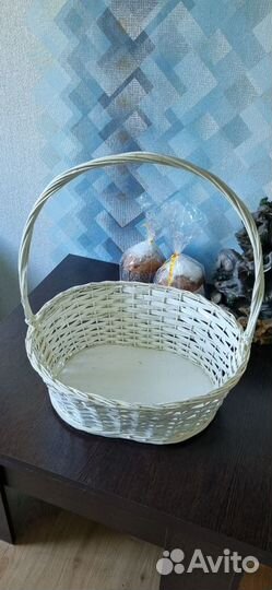 Пасхальная корзина для кулечей