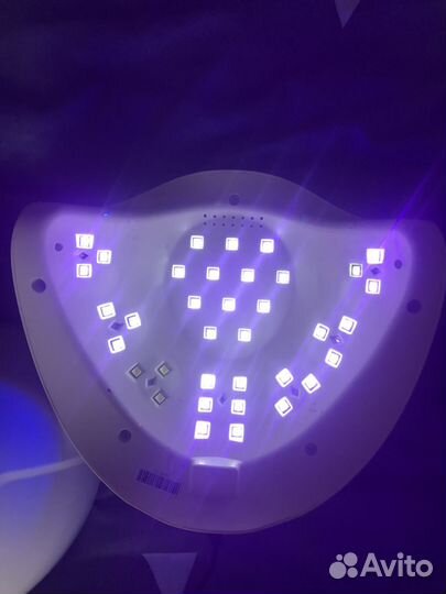 Лампа для ногтей б/у
