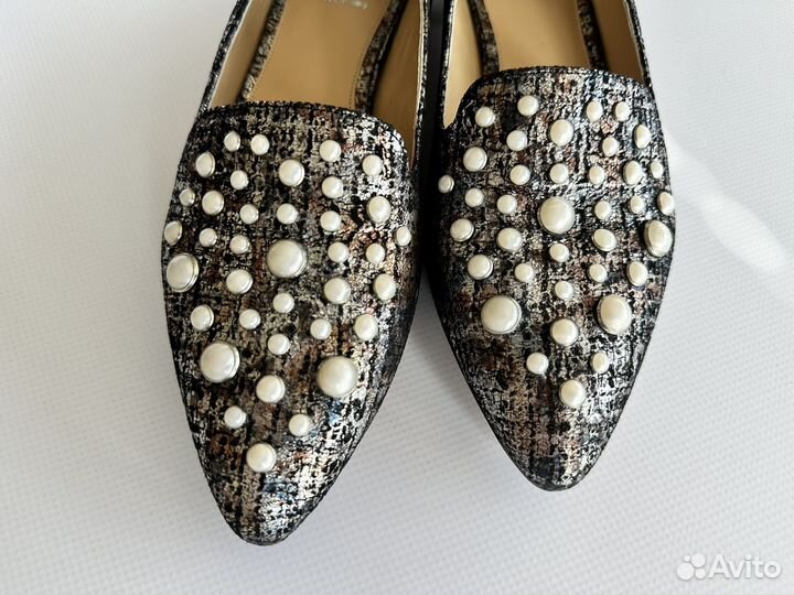 Туфли лоферы женские Nando Muzi Италия новые 40р