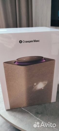 Умная колонка Яндекс Станция Макс c Алисой с Zigbe