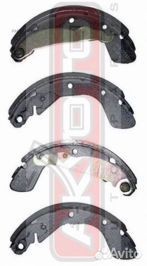 Akyoto AKS-0533 Колодки тормозные барабанные задни
