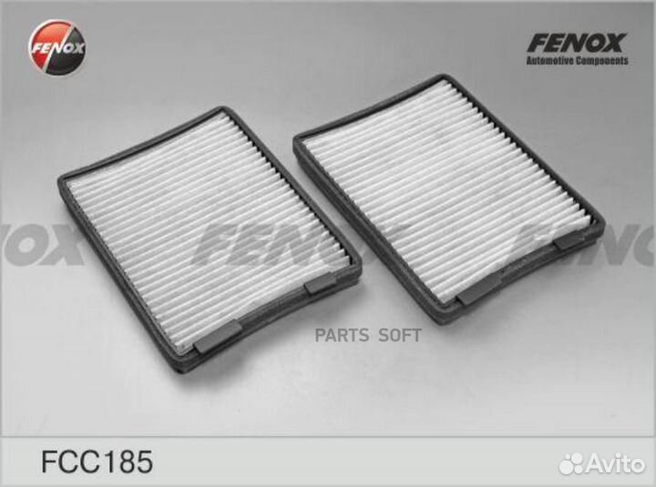 Fenox FCC185 Фильтр салона BMW 5(E39) 95- угольный