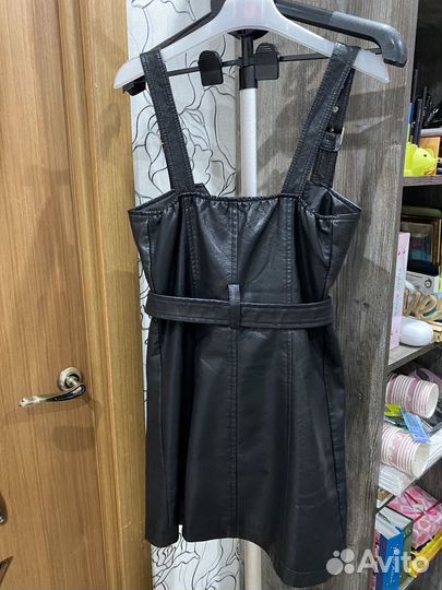 Кожаный сарафан