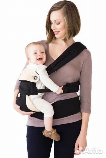 Эргорюкзак Ergobaby black & camel 360