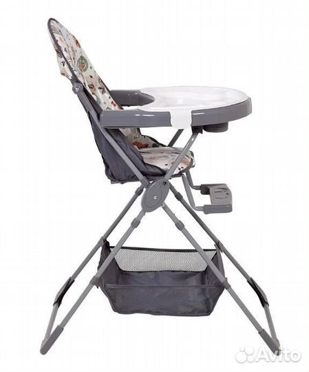 Стульчик для кормления Selby 252 Совы серый