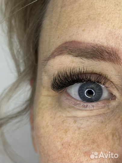 Наращивание ресниц модель