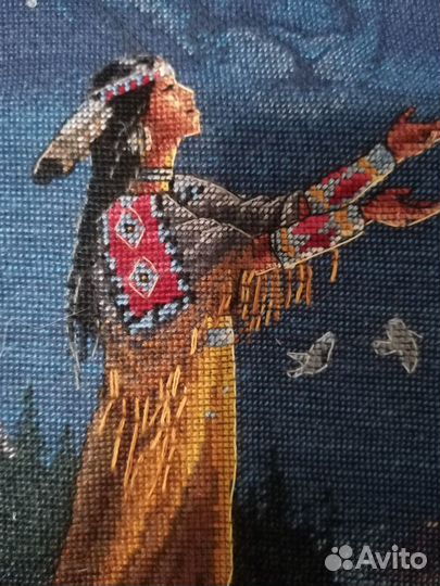 Вышитая картина Скрытые духи Dimensions