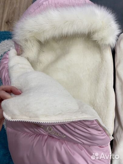 Конверт зимний на овчине