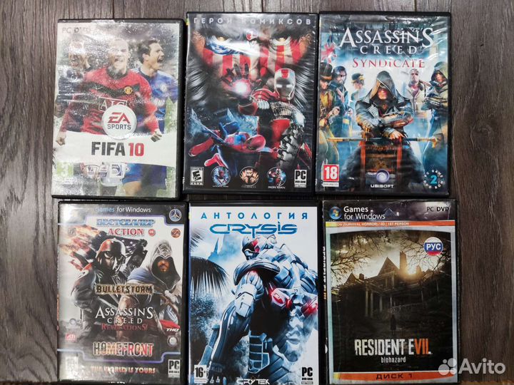Игры для пк на дисках