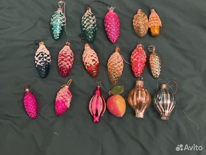 Новогодние игрушки на елку СССР