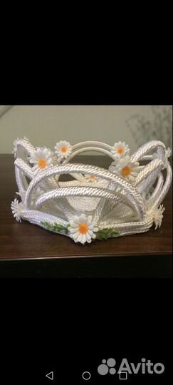 Вазы из капронового шнура