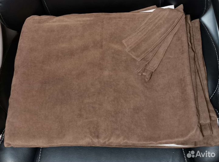 Готовые шторы димаут канвас 180х270 см