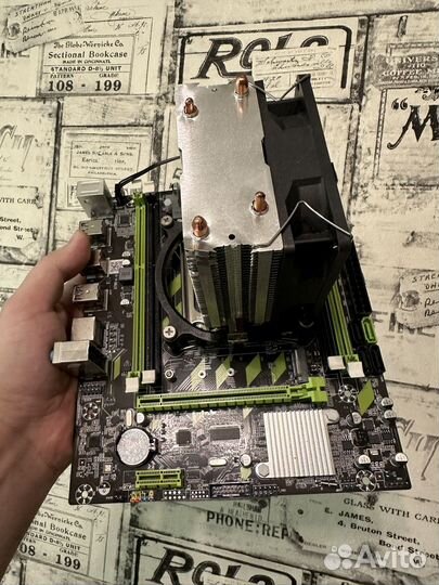 Huananzhi x79g + xeon 2650V2 + кулер Башня