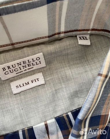 Рубашка Brunello Cucinelli оригинал объявление продам