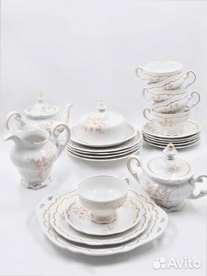 Фарфор из ГДР Weimar Katharina (22 предмета)