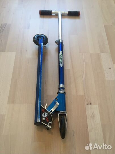 Самокат детский двухколесный бу